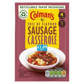 Colman's Recipe Mix Sausage Casserole 39 g (Case of 10)  Adomoo